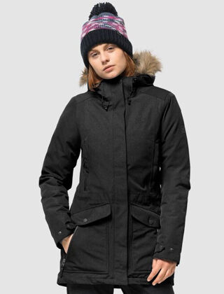 Coastal Range Parka Black