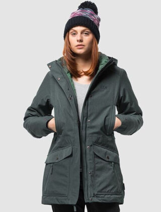 Coastal Range Parka Greenish Grey