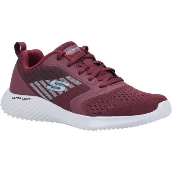 maroon sports shoes