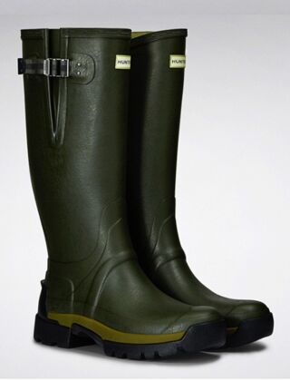 olive hunter boots