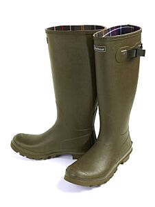 Barbour Mens Bede Wellington Boots Olive