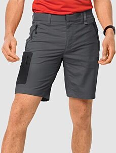 Jack Wolfskin Men's Active Track Shorts Dark Iron