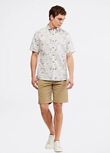 White Stuff Banbury Chino Shorts Stone