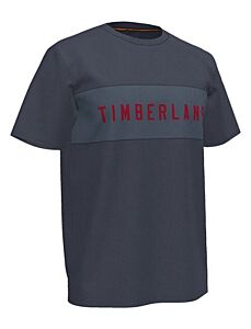 Timberland Block Branded Carrier T-Shirt Dark Sapphire