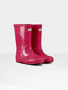 Hunter Kids First Classic Giant Glitter Wellies Thrift