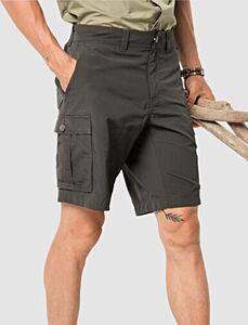Jack Wolfskin Men's Canyon Cargo Shorts Dark Moss