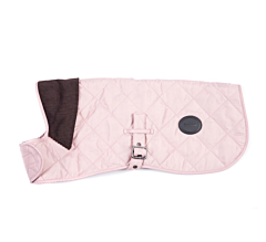 Barbour Quilted Dog Coat Pink