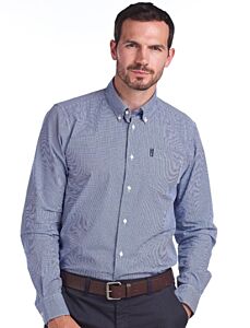 Barbour Gingham 23 Tailored Shirt Blue