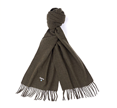 Barbour Plain Gallingale Scarf Olive Marl