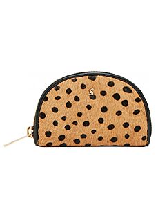 Joules Thurlow Half Moon Coin Purse Ocelot