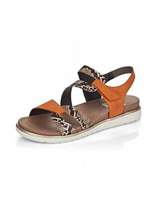 Rieker V5069-24 Sandal Brown