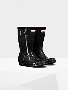 Hunter Original Kids Starcloud Boots Black Multi