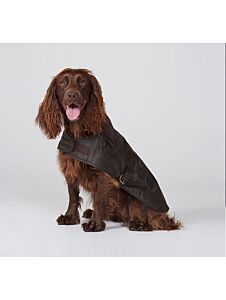 Barbour Wax Dog Coat Olive