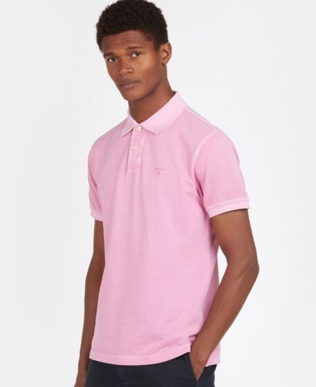 barbour washed polo