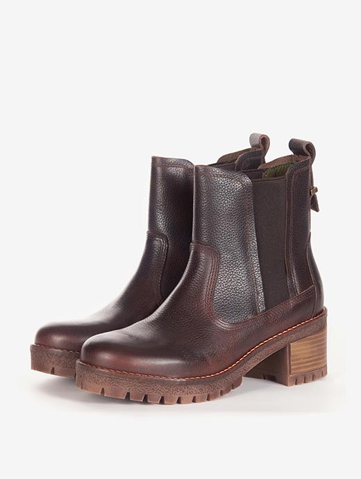 Barbour Kirk Chelsea Boots Brown
