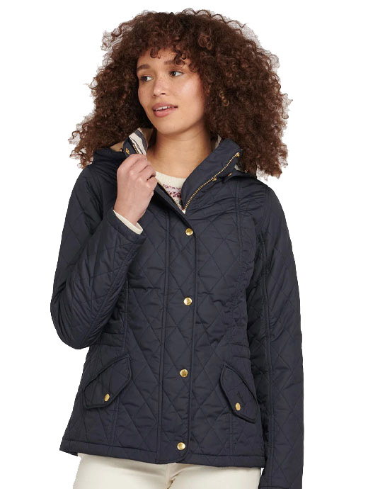 women's quilted jacket without hood