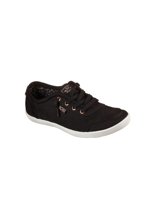 Skechers Women's BOBS B Cute Black/White Trim