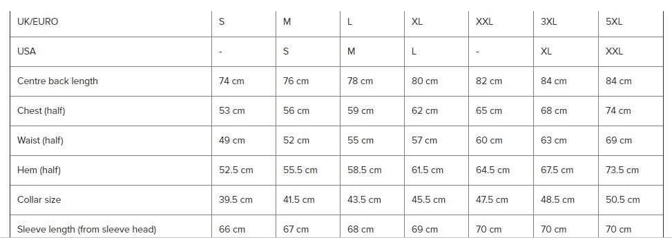 barbour socks size guide